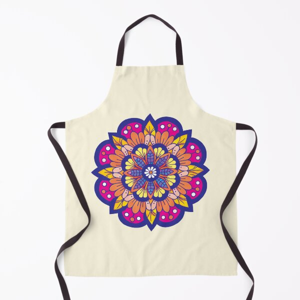 Item preview, Folk Mandala designed and sold by CharlottePlaceArt.