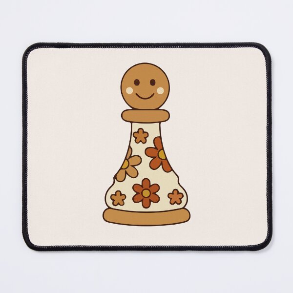 Item preview, Whimsical Chess Pawn Floral Cartoon designed and sold by stylishdzign.