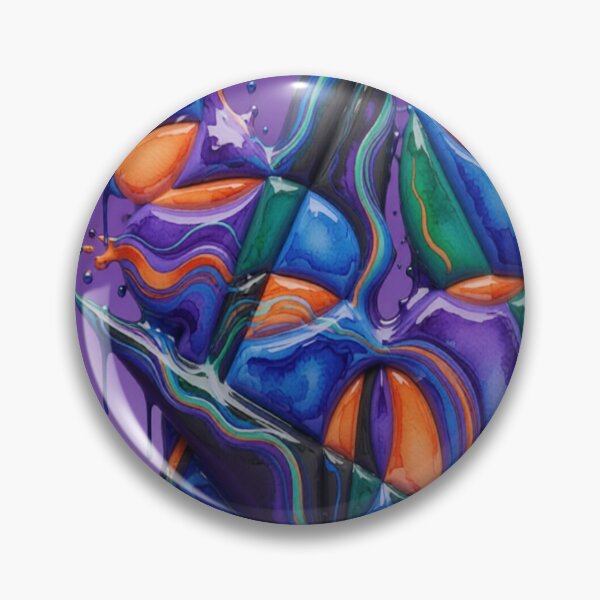 Item preview, symbols dark contemporary abstract C colorful geometric abstract  designed and sold by SmashingDeals.