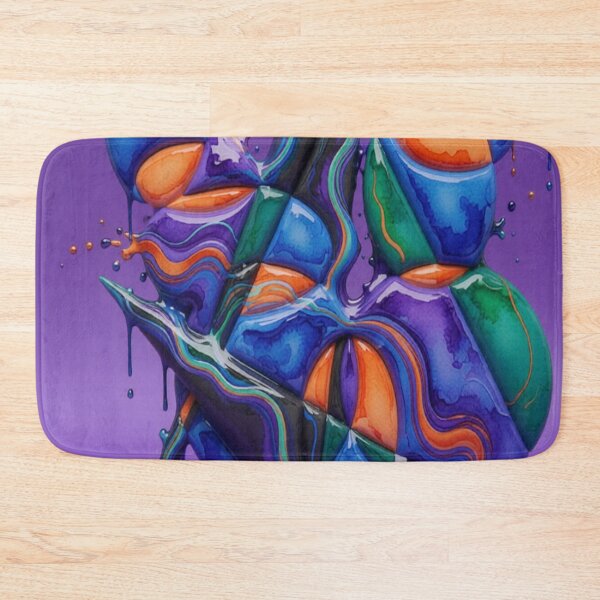 Item preview, symbols dark contemporary abstract C colorful geometric abstract  designed and sold by SmashingDeals.