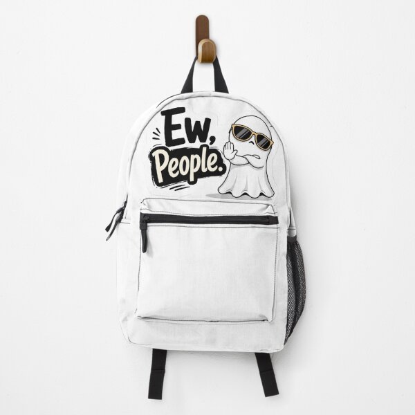 Item preview, Ew, People – Funny Introvert Ghost Aesthetic Design designed and sold by BlackBoneArt.