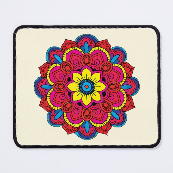 Item preview, Folk Mandala designed and sold by CharlottePlaceArt.