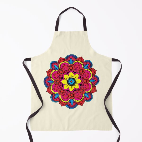 Item preview, Folk Mandala designed and sold by CharlottePlaceArt.