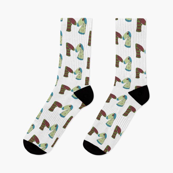 Item preview, Funny Sock Puppets Cartoon | Cute Things With Feelings Meme designed and sold by MyxaART.