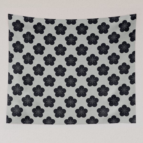 Item preview, Japanese Plum Blossom-Bold-White designed and sold by Ama Zuan.