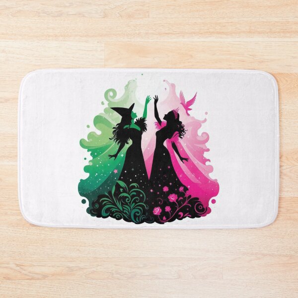 Item preview, Elphaba Glinda Wicked Musical Silhouette designed and sold by NerdiPop.