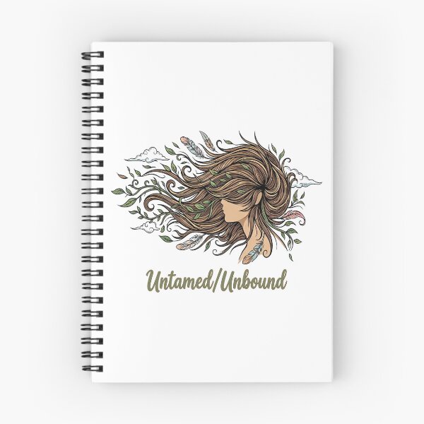 Item preview, Untamed Unbound: Free-Spirited Woman with Wild Nature Hair designed and sold by JumpJammiesTees.