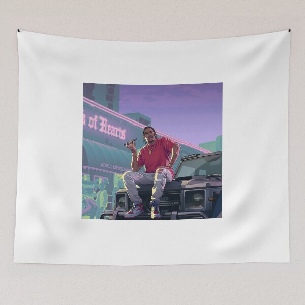 Item preview, Street Hustle Neon Nightlife Urban Aesthetic Art designed and sold by 1001T-Shirt.
