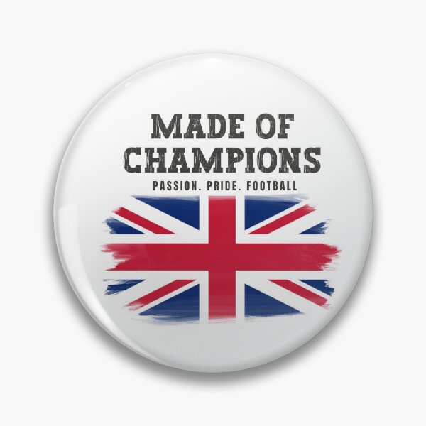 Item preview, Made of Champions England Soccer Fan T-Shirt | Passion Pride Football designed and sold by PodXDesigns.