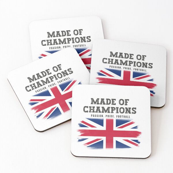 Item preview, Made of Champions England Soccer Fan T-Shirt | Passion Pride Football designed and sold by PodXDesigns.