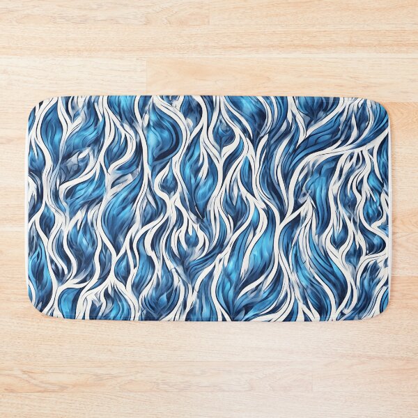 Item preview, Water flames abstract pattern designed and sold by CooksCreators.
