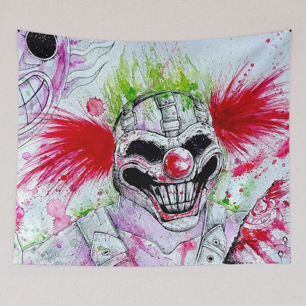 Item preview, Twisted metal watercolor designed and sold by Inkhov Art.
