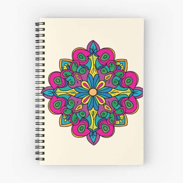 Item preview, Folk Mandala designed and sold by CharlottePlaceArt.