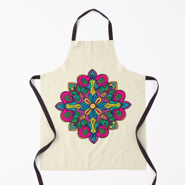 Item preview, Folk Mandala designed and sold by CharlottePlaceArt.
