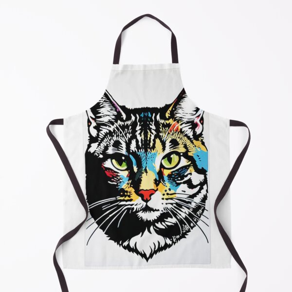 Item preview, Art - Pop Art Cat, Urban and Colorful Style designed and sold by DoodyPets.