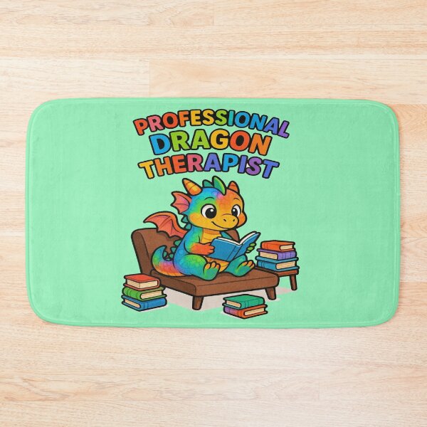 Item preview, Professional Dragon Therapist Funny Book Dragon Design designed and sold by BookedAndDesign.