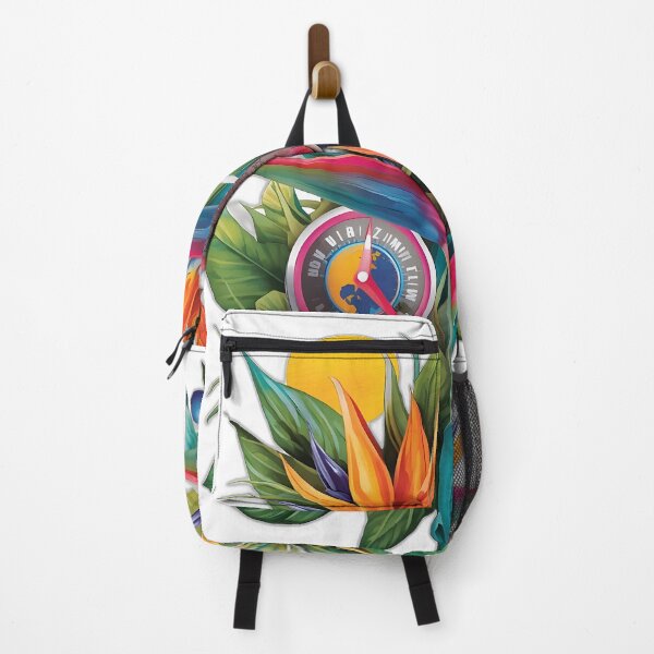 Item preview, Tropical Paradise Climate Art – Birds of Paradise & Hibiscus designed and sold by Luna-Flow.