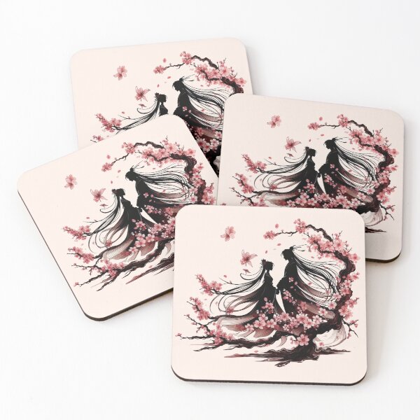 Item preview, Eternal Love Ten Miles Peach Blossoms designed and sold by NerdiPop.