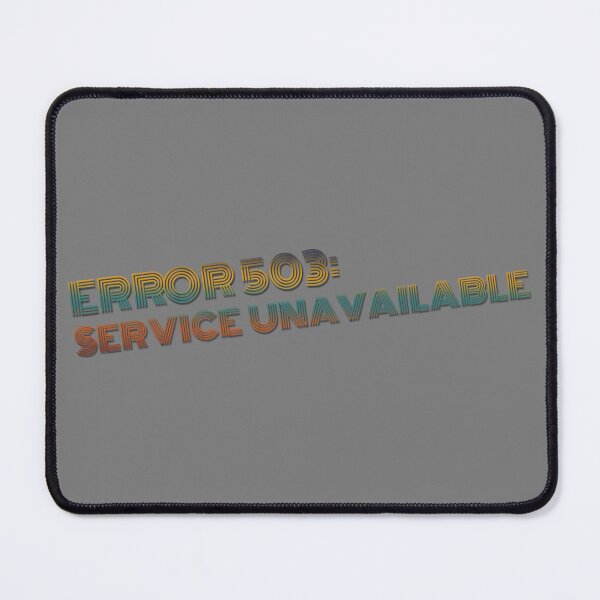 Item preview, Error 503: Service Unavailable Retro Tech Design designed and sold by Studioeightysix.