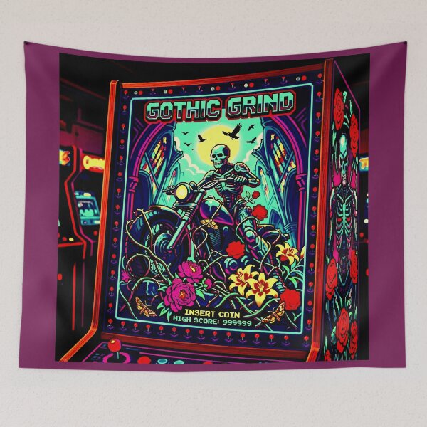 Item preview, Retro Arcade capter Themed Décor designed and sold by Cyber-ART-Studio.