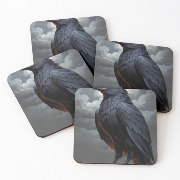 Item preview, Raven omen at dusk designed and sold by BubbleCutie.