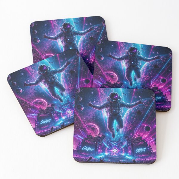 Item preview, Space Rave Cosmic print Art - Callboy  designed and sold by Ophira Bloom.