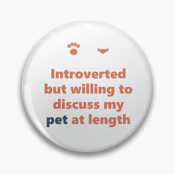 Item preview, Funny Introvert Shirt - Discuss My Pet - Pet Gift- Light Edition designed and sold by Harlo.co.