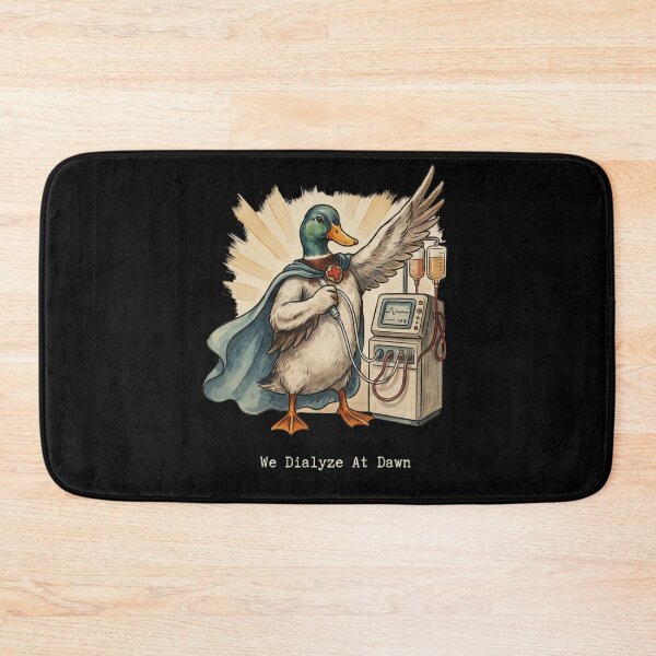 Item preview, We Dialyze At Dawn Funny Dialysis Nurse Duck Humor designed and sold by BHMARTS.