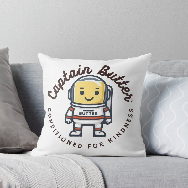 Item preview, Captain Butter Astronaut — Cute Food Character Kids Art | Conditioned For Kindness designed and sold by monolithstudio.
