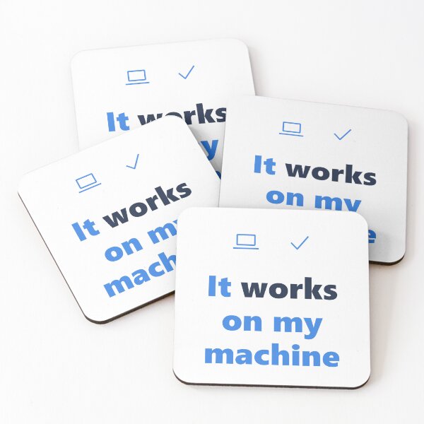 Item preview, Funny Programmer Shirt - Works On My Machine - Gift- Light Edition designed and sold by Harlo.co.