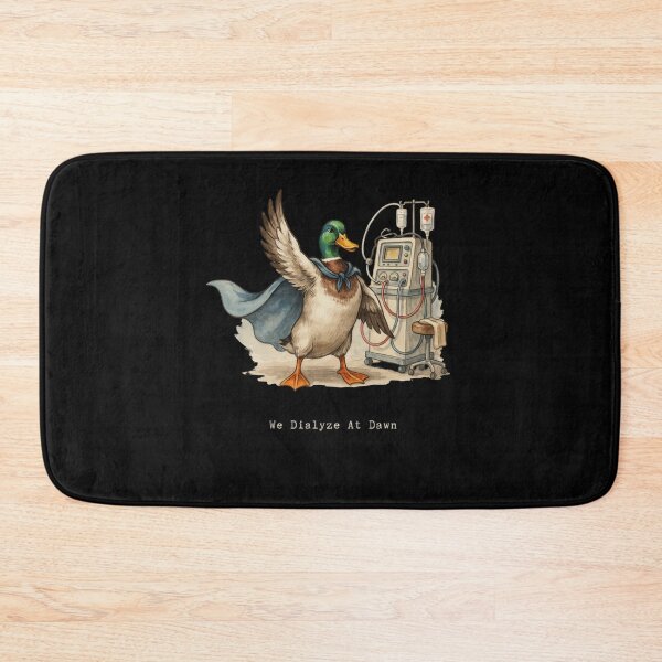 Item preview, We Dialyze At Dawn Funny Dialysis Nurse Duck Humor designed and sold by BHMARTS.