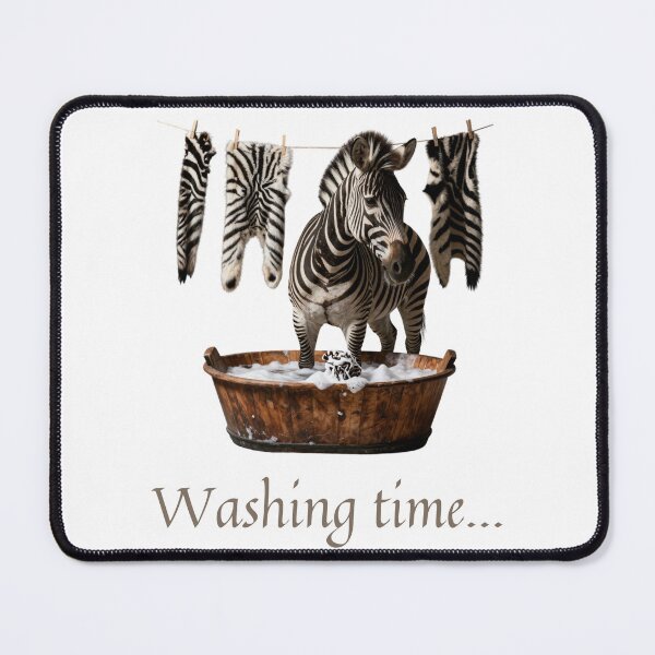 Item preview, Washing Zebra designed and sold by HappyDoodle11.