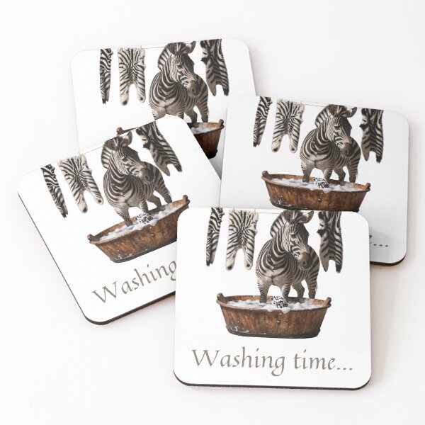 Item preview, Washing Zebra designed and sold by HappyDoodle11.