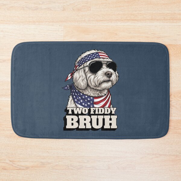 Item preview, Two Fiddy Bruh Dog American Flag Sunglasses designed and sold by d247.