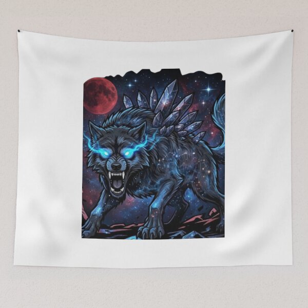 Item preview, Moonbound Alpha — Spirit Wolf of the Dark Forest designed and sold by NeoTeeFusion.