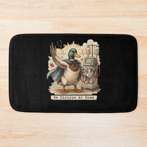 Item preview, We Dialyze At Dawn Funny Dialysis Nurse Duck Humor designed and sold by BHMARTS.