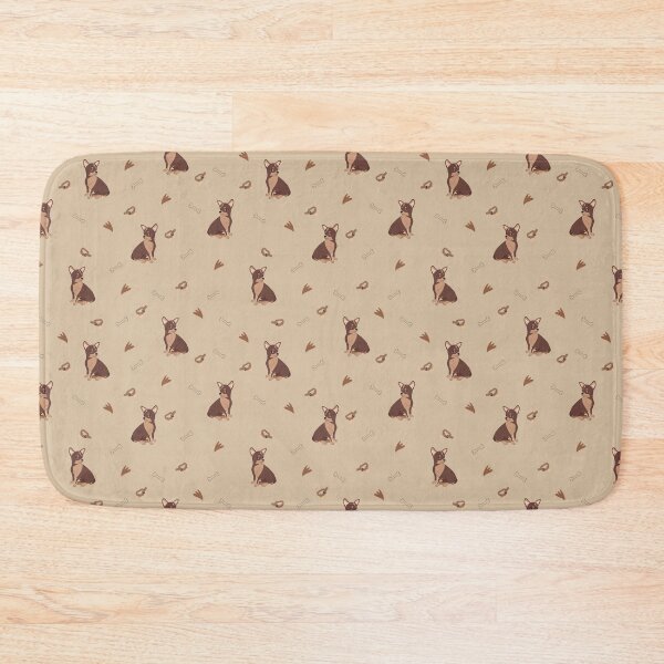 Item preview, Minimalist Flat Design Chihuahua Dog Tan Pattern designed and sold by svitlaarty.