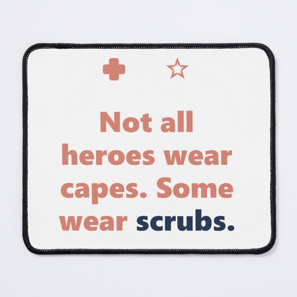Item preview, Funny Nurse Shirt - Heroes Wear Scrubs - Nurse Gift- Light Edition designed and sold by Harlo.co.