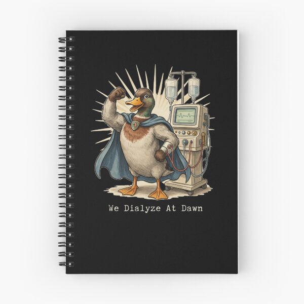 Item preview, We Dialyze At Dawn Funny Dialysis Nurse Duck Humor designed and sold by BHMARTS.