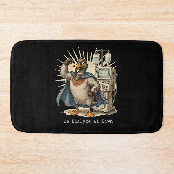 Item preview, We Dialyze At Dawn Funny Dialysis Nurse Duck Humor designed and sold by BHMARTS.