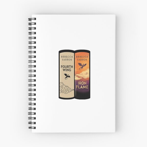Item preview, The Empyrean Series Book Spines - Romantasy Stack designed and sold by LunnaAtica.
