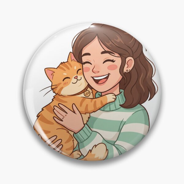 Item preview, Emotional Support Cat  Cute Cat Lover Graphic Tee for Pet Parents designed and sold by khalidnasr.