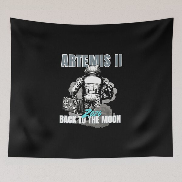 Item preview, Artemis Ii 2026 Astronaut Space Frog designed and sold by TodayIsANiceDay.