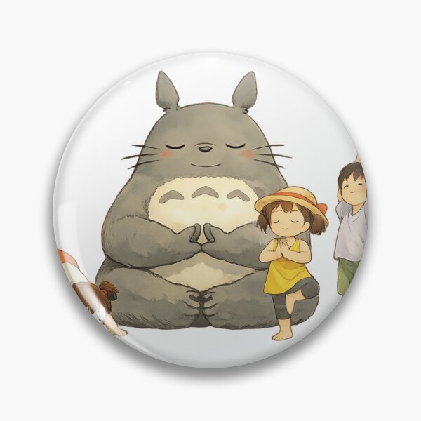 Item preview, Ghibli Zen Totoro: Mountain Meditation Spirit designed and sold by Med-th-ewolf.