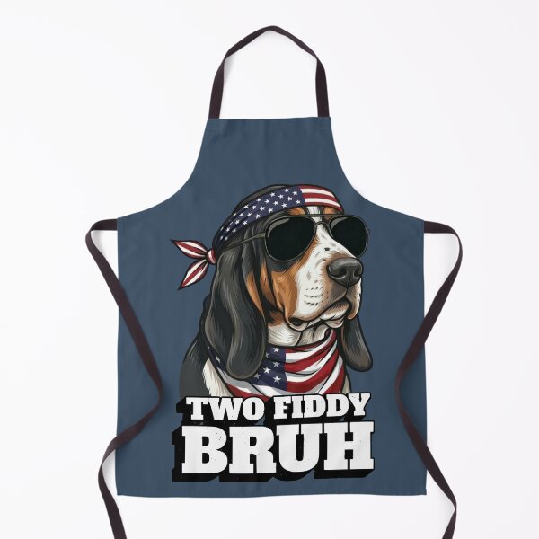 Item preview, Two Fiddy Bruh Basset Hound Dog American Flag Shades designed and sold by d247.