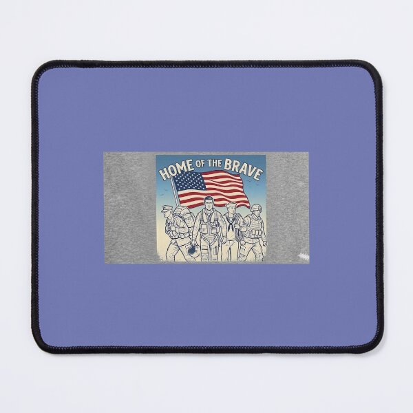 Item preview, USA Home of The Brave designed and sold by Illumine-World.
