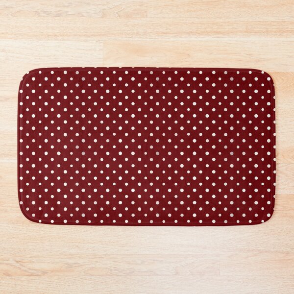 Item preview, Maroon Polka Dot Phone Case Gift for Her | Vintage Red Dot Pattern Tote Bag Gift for Mom | Minimalist Maroon Dotted Journal Gift for Student | Cute Red Polka Dot Throw Blanket designed and sold by VivaFy.
