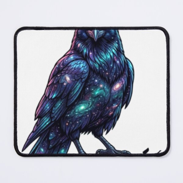 Item preview, Death's Messenger — The Cosmic Raven Oracle designed and sold by NeoTeeFusion.