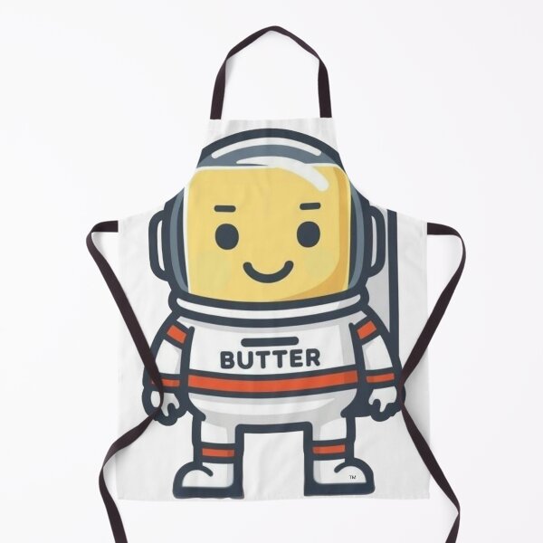Item preview, Captain Butter | Space — Cute Kawaii Space Food Character designed and sold by monolithstudio.