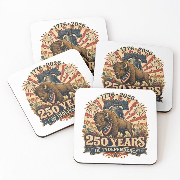 Item preview, 250 Years of Independence – Liberty Bell & Bison designed and sold by RaFaMidnight.